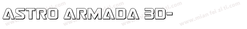 Astro Armada 3D字体转换
